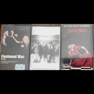 Bundle Of 2 Fleetwood Mac & 1 Stevie Nicks Classic Cassettes